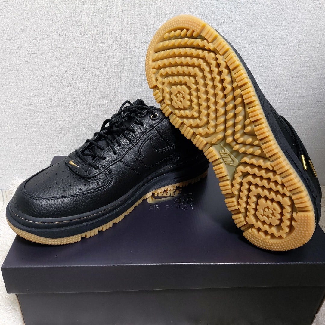 나이키 에어포스 1 럭스 블랙 DB4109-001 photo review