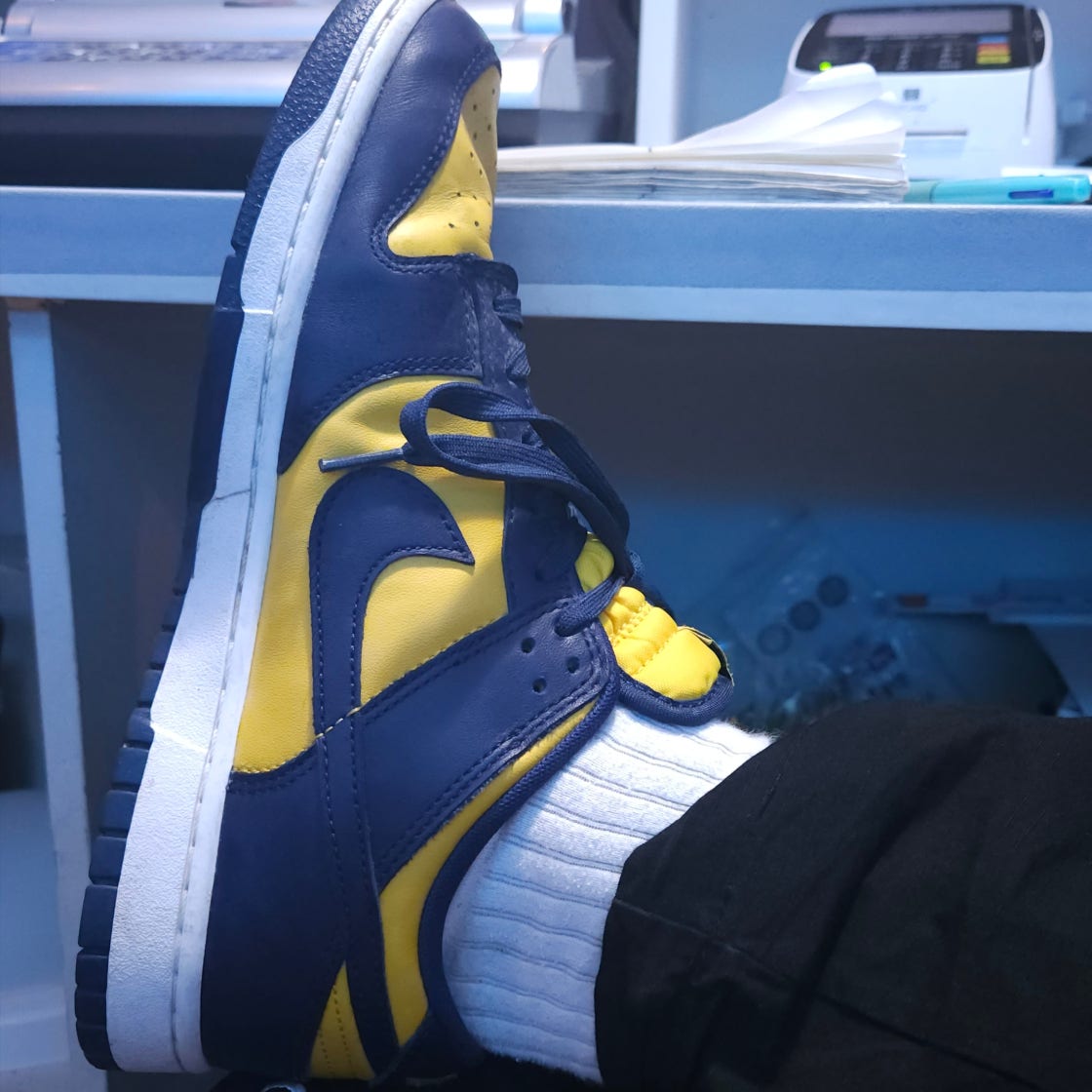 나이키 덩크 로우 레트로 바시티 메이즈 DD1391-700 photo review