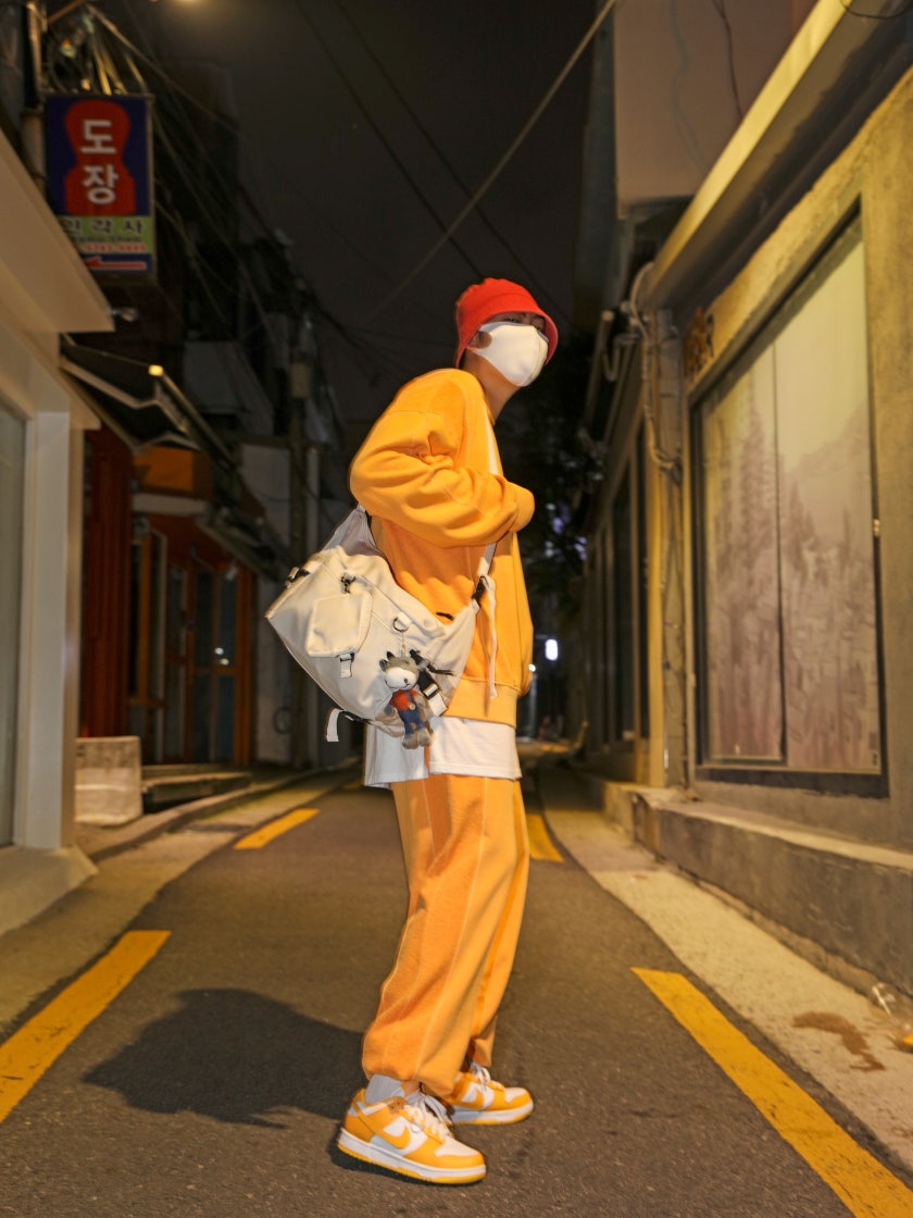 나이키 덩크 로우 레이저 오렌지 DD1503-800 photo review