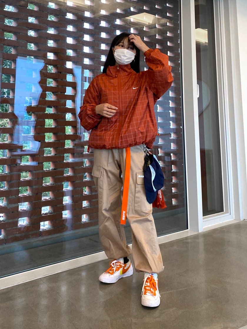 나이키 x 사카이 블레이저 로우 마그마 오렌지 DD1877-100 photo review