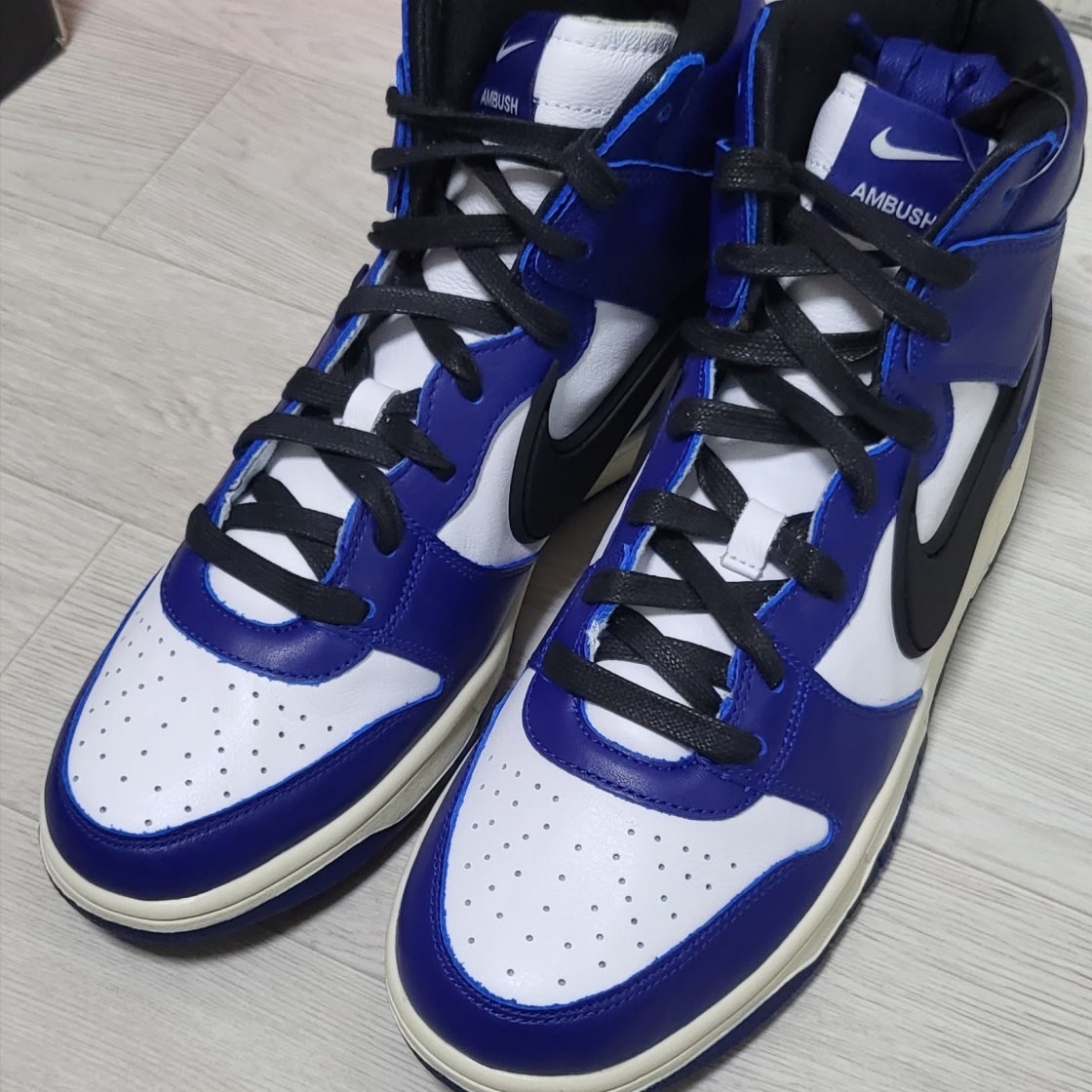 나이키 x NBA 덩크 로우 레트로 EMB 네츠 DD3363-001 photo review