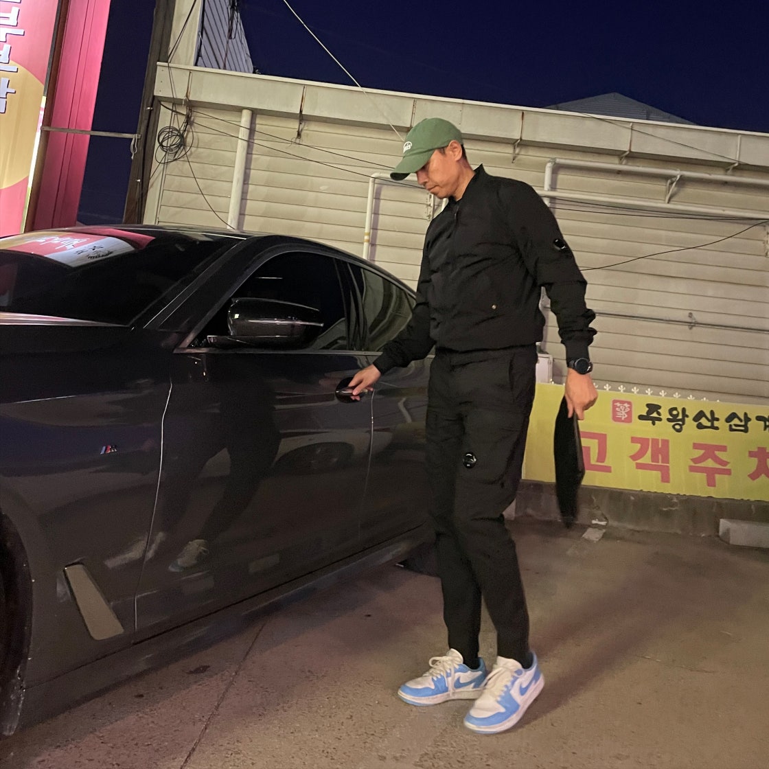 조던 1 로우 골프 화이트 앤 유니버시티 블루 DD9315-100 photo review