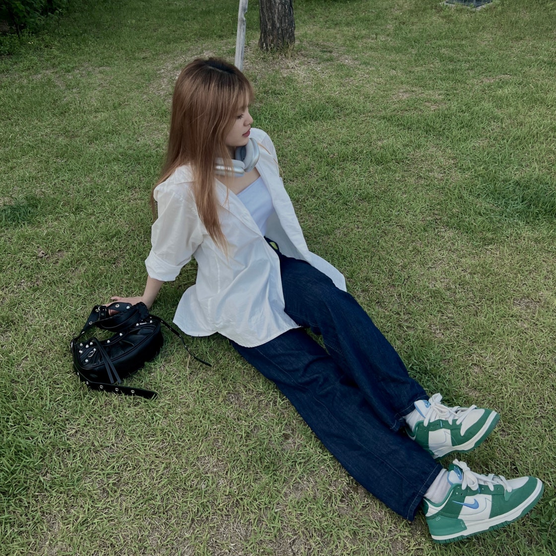 나이키 덩크 로우 디스럽트 2 팬텀 유니버시티 블루 DH4402-001 photo review