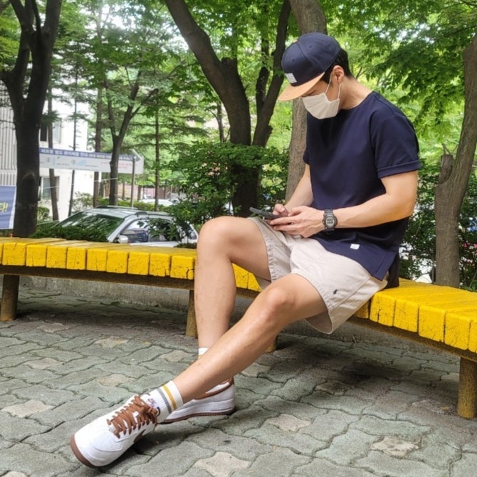 나이키 에어 포스 1 로우 페칸 DH7561-100 남성용 photo review