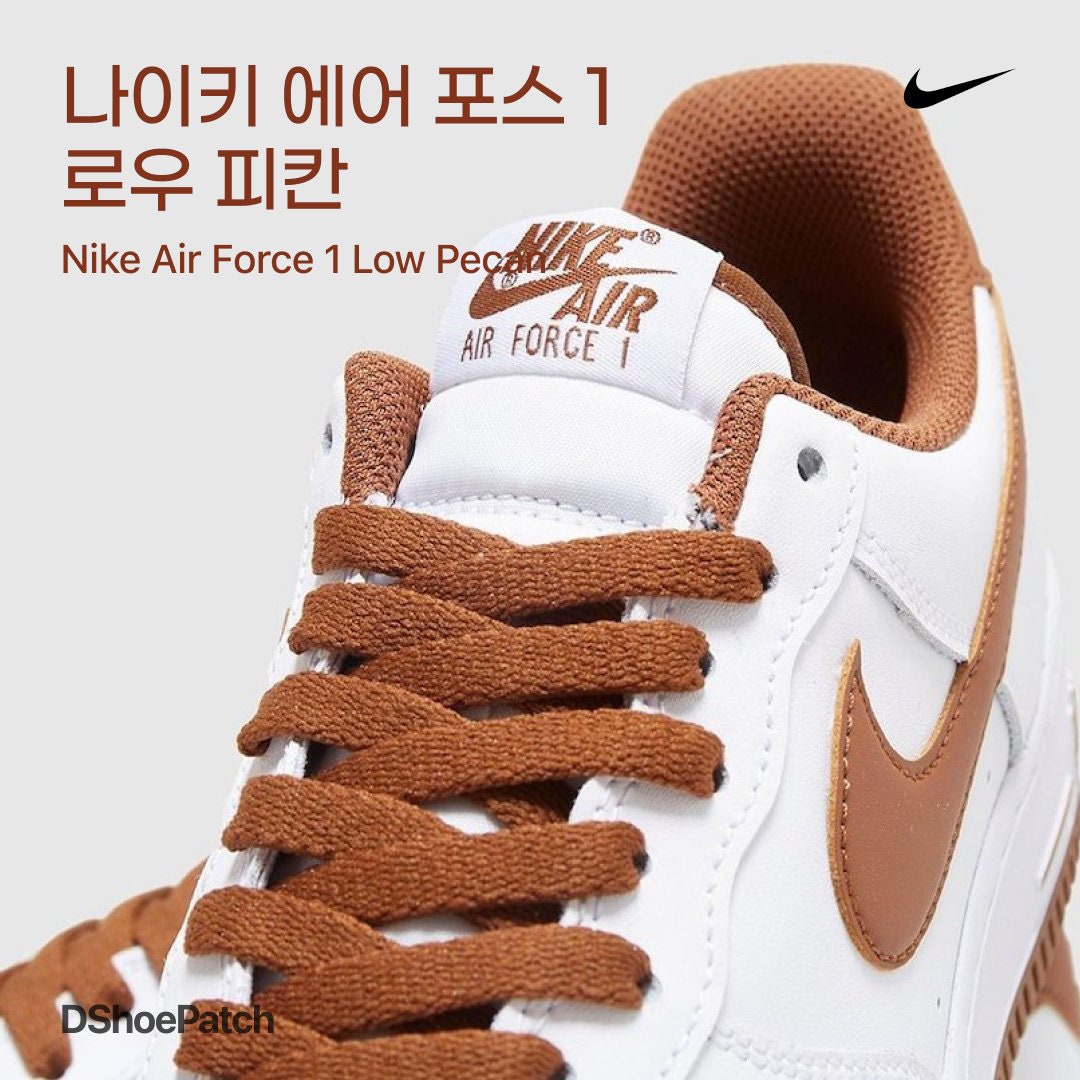 나이키 에어 포스 1 로우 페칸 DH7561-100 남성용 photo review
