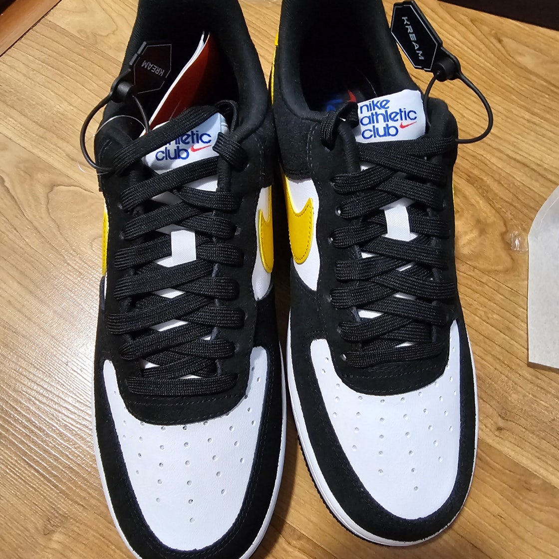 나이키 에어포스 1 ’07 LV8 애슬레틱 클럽 블랙 다크 설퍼 DH7568-002 photo review