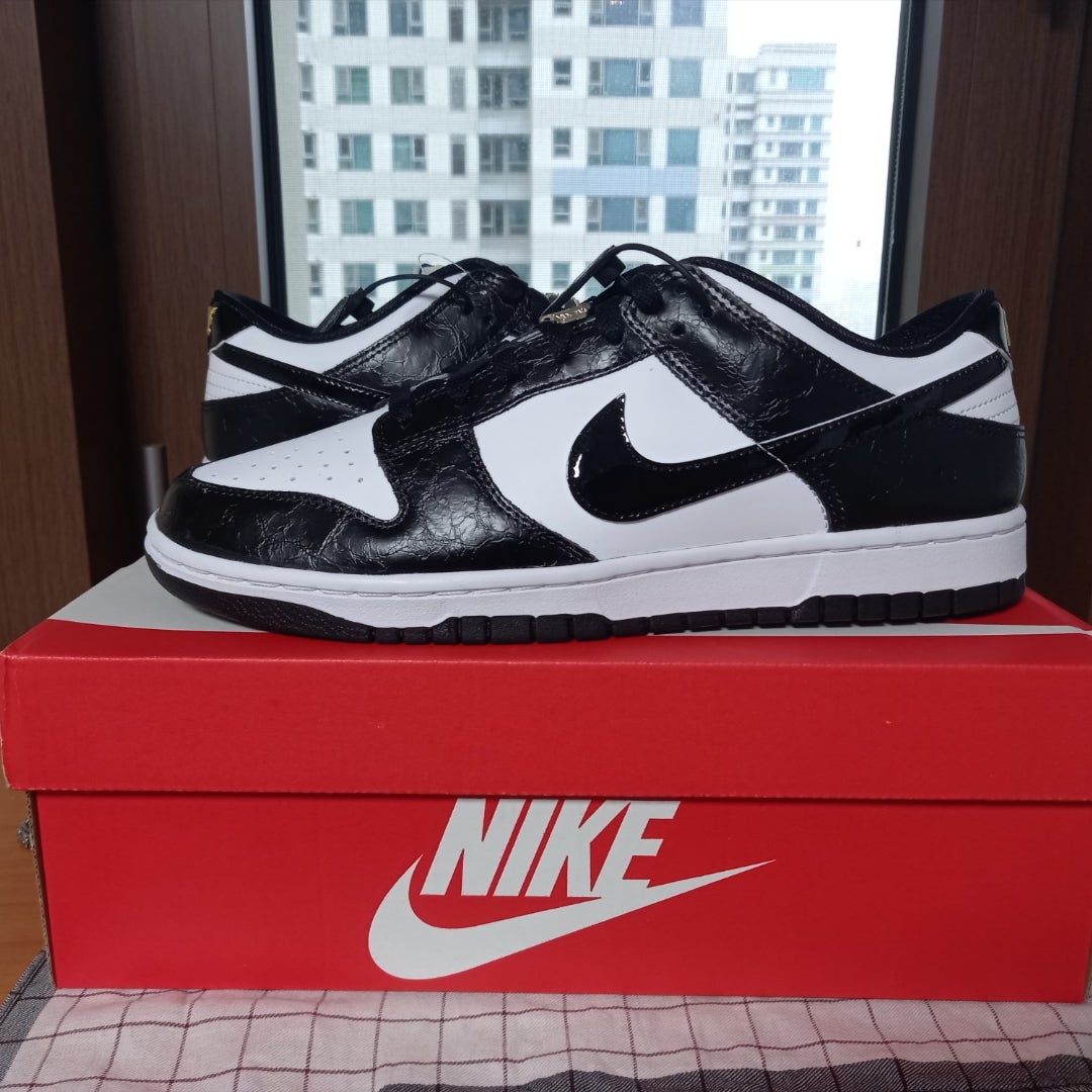 나이키 덩크 로우 레트로 SE 블랙 DR9511-100 photo review