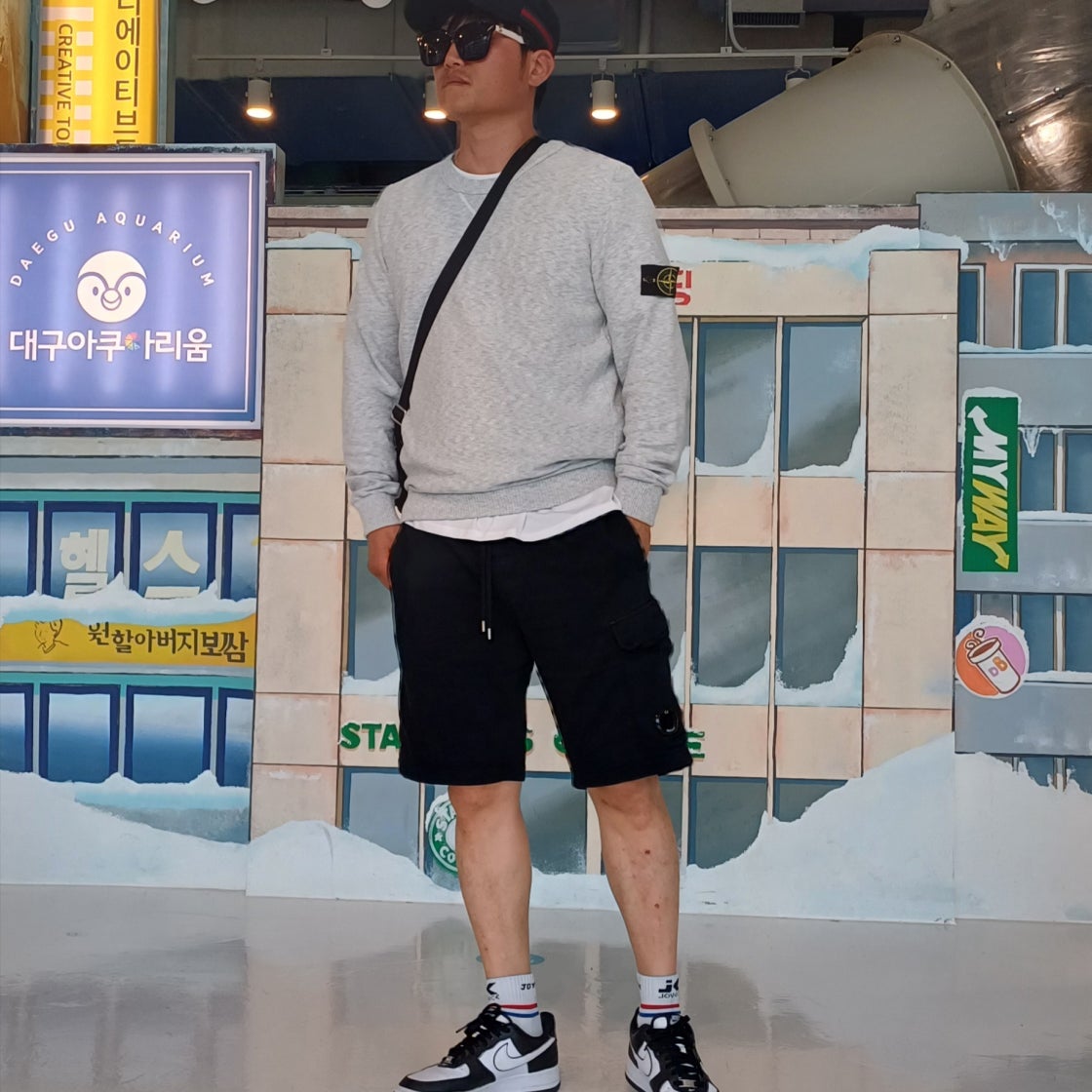 나이키 에어포스 원 1 07 판다 범고래 블랙 화이트 DV0788-001 photo review