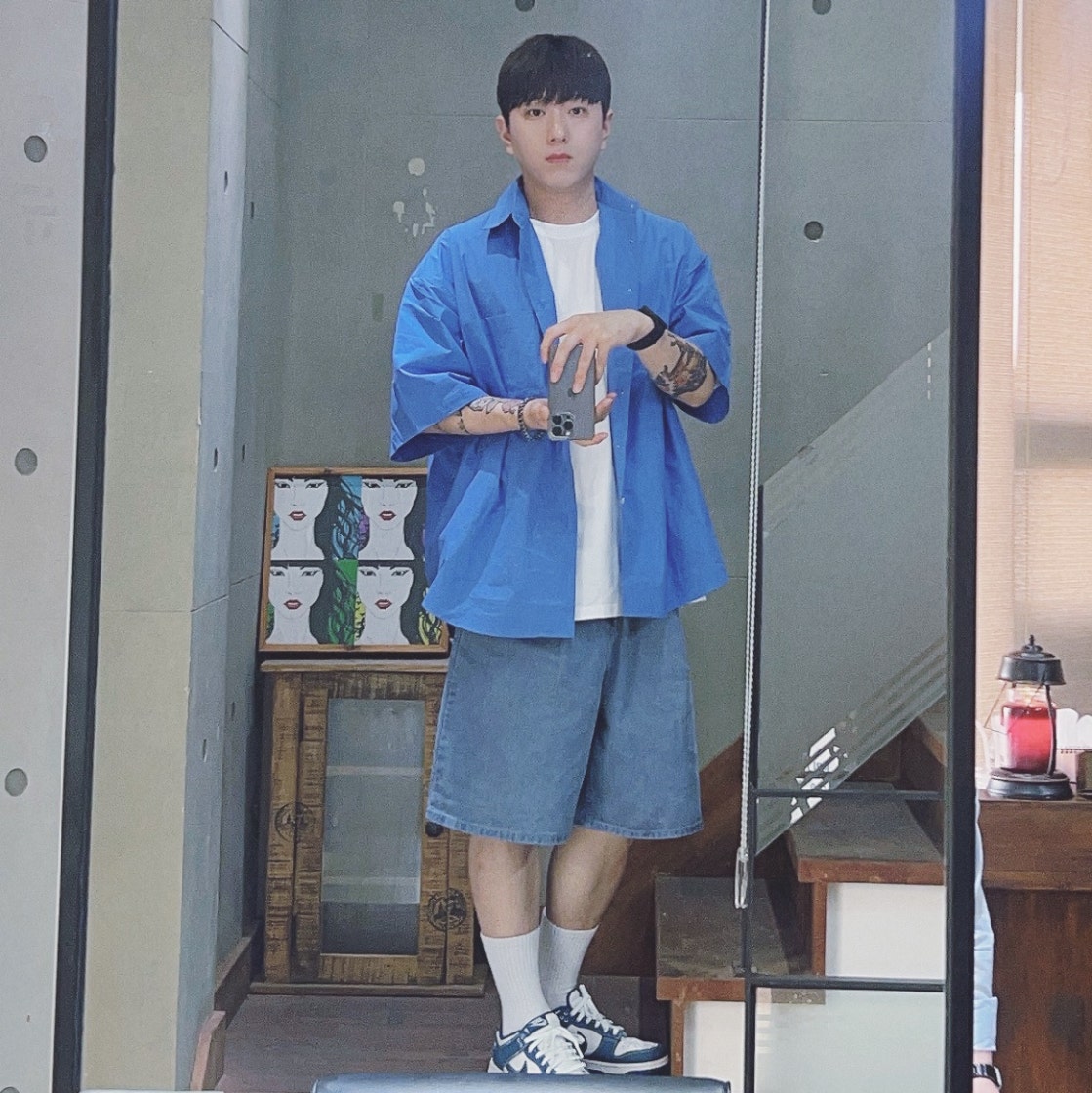 나이키 덩크 로우 레트로 SE 인더스트리얼 블루 DV0834-101 photo review