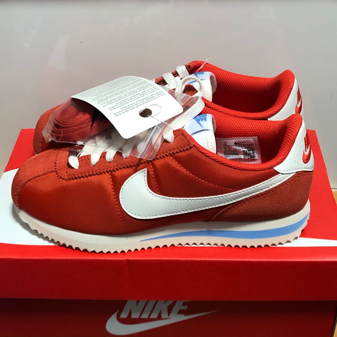 나이키 코르테즈 피칸테 레드 유니버시티 블루 DZ2795-601 photo review