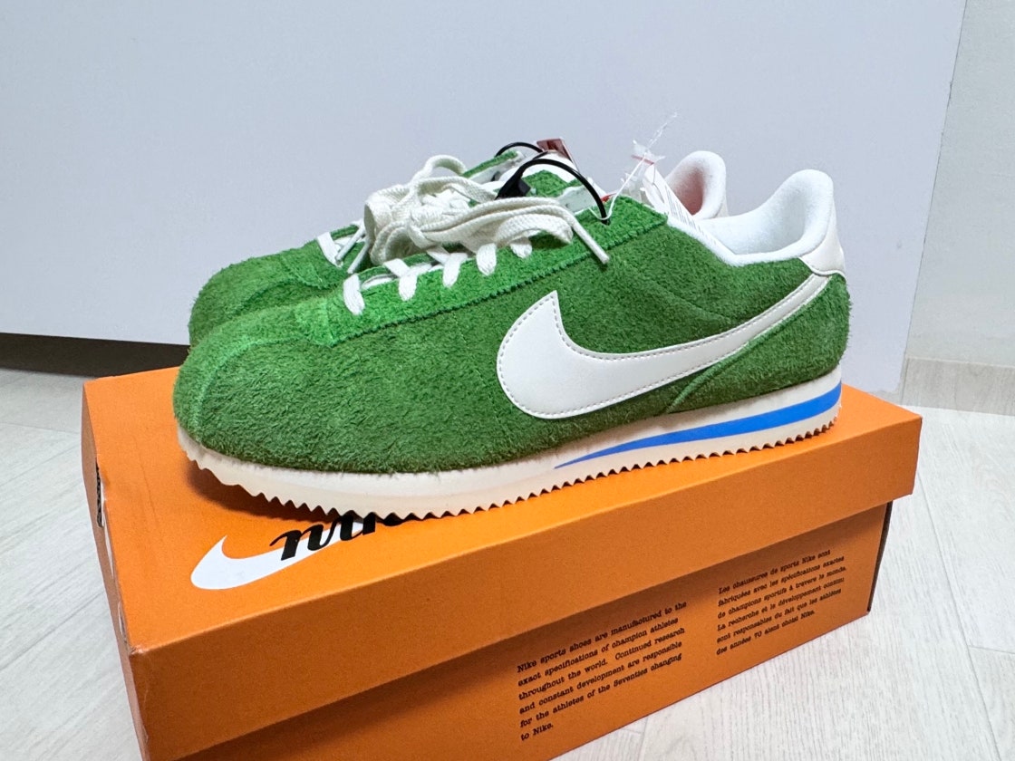 나이키 코르테즈 빈티지 클로로필 스웨이드 FJ2530-300 photo review