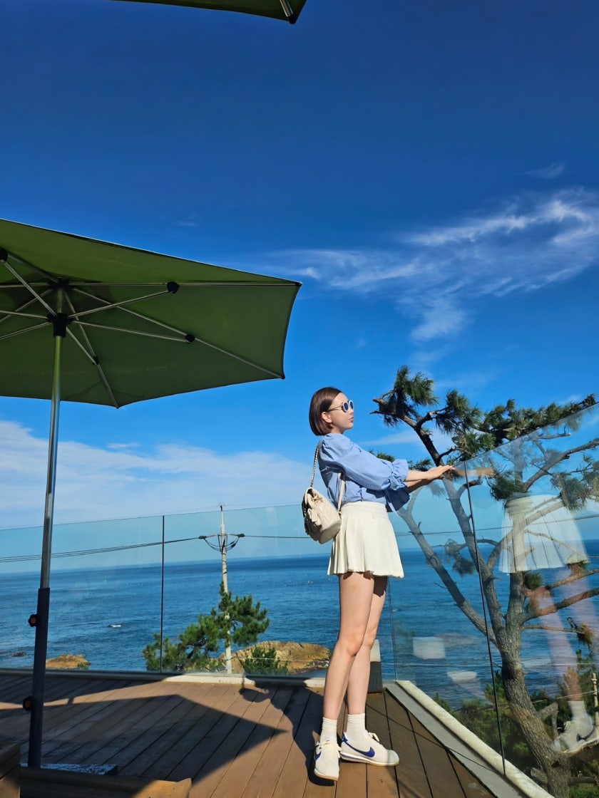 나이키 코르테즈 애슬레틱 디파트먼트 페일 아이보리 딥 로얄 블루 FQ8108-110 photo review