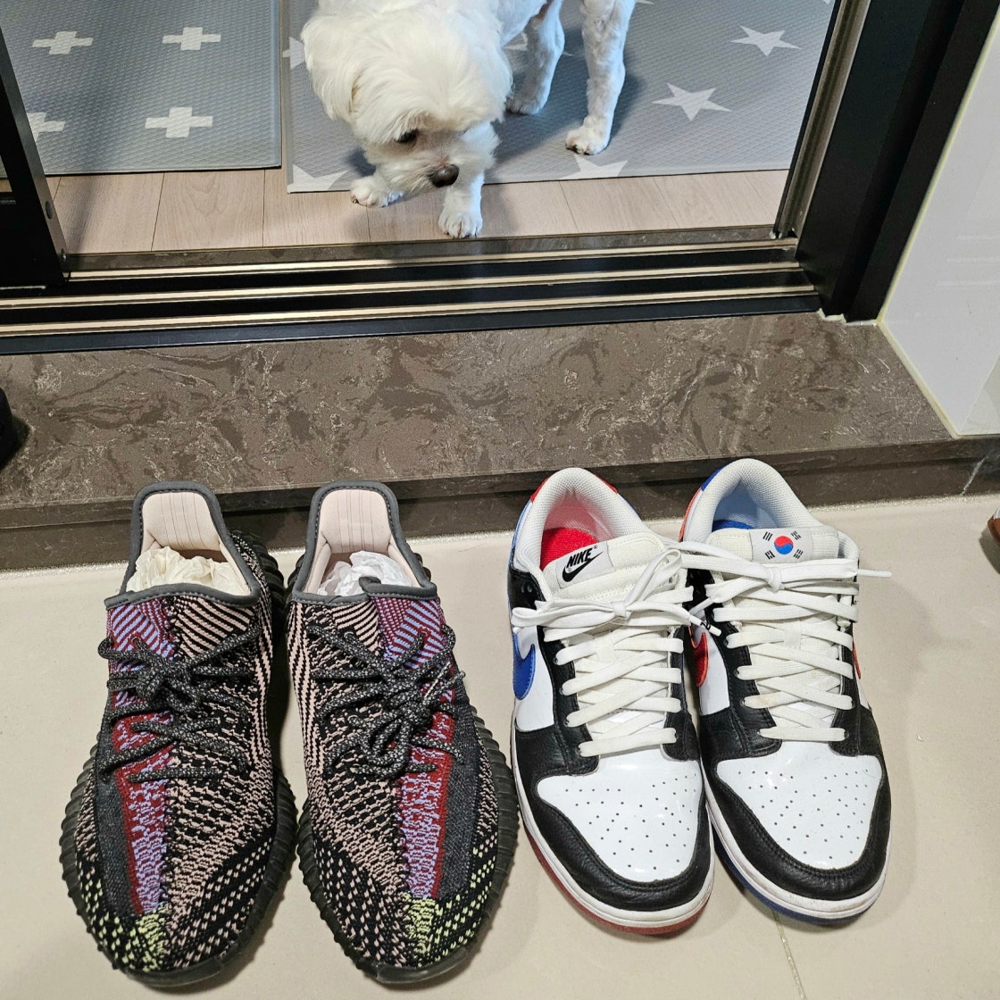 아디다스 이지 부스트 350 V2 FW5190 photo review
