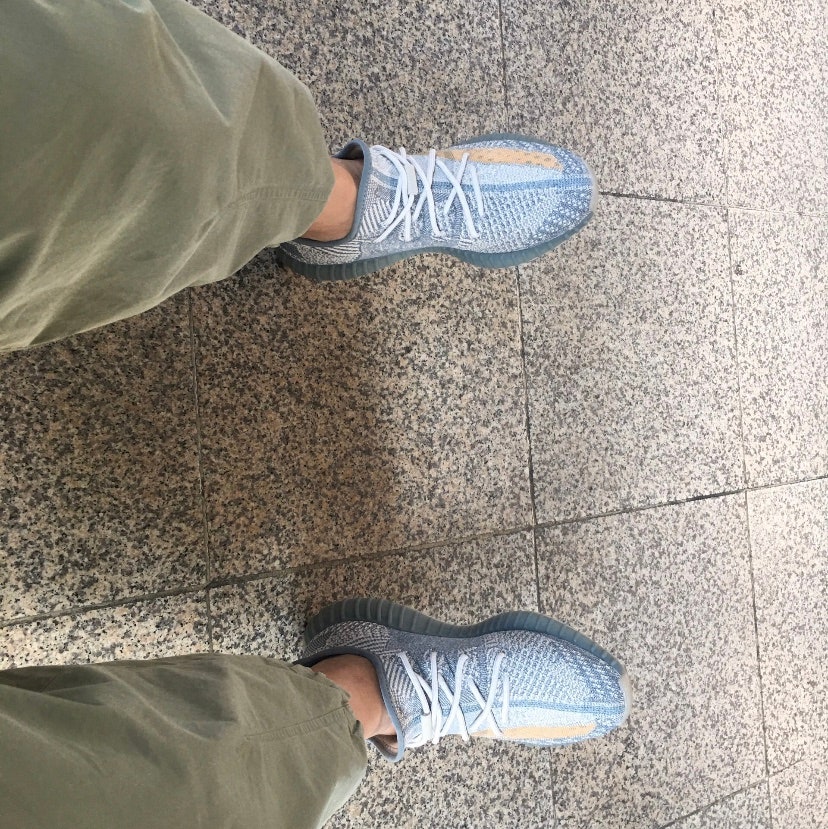아디다스 무료배송 350 v2 이스라필 FZ5421 photo review