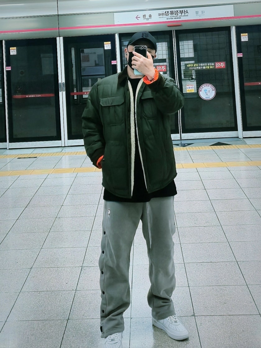 나이키 x 슈프림 에어포스 1 미드 화이트 FZ8784-100 photo review