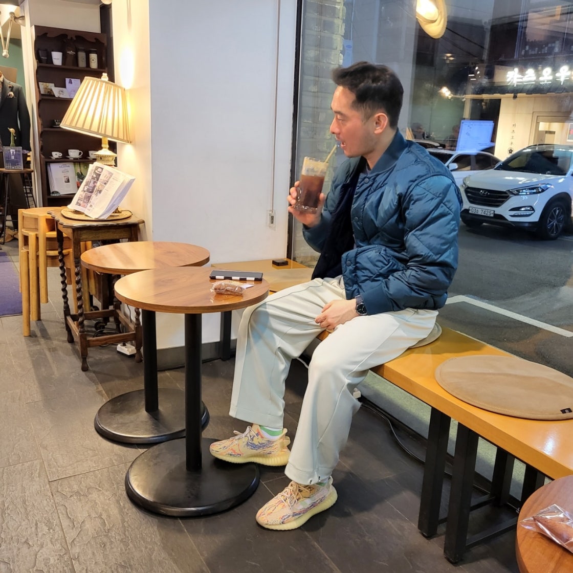 아디다스 무료배송 350 V2 MX 오트 믹스오트 GW3773 photo review