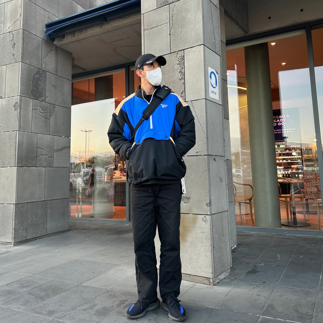 아디다스 이지 부스트 350 V2 다즐링 블루 GY7164 photo review