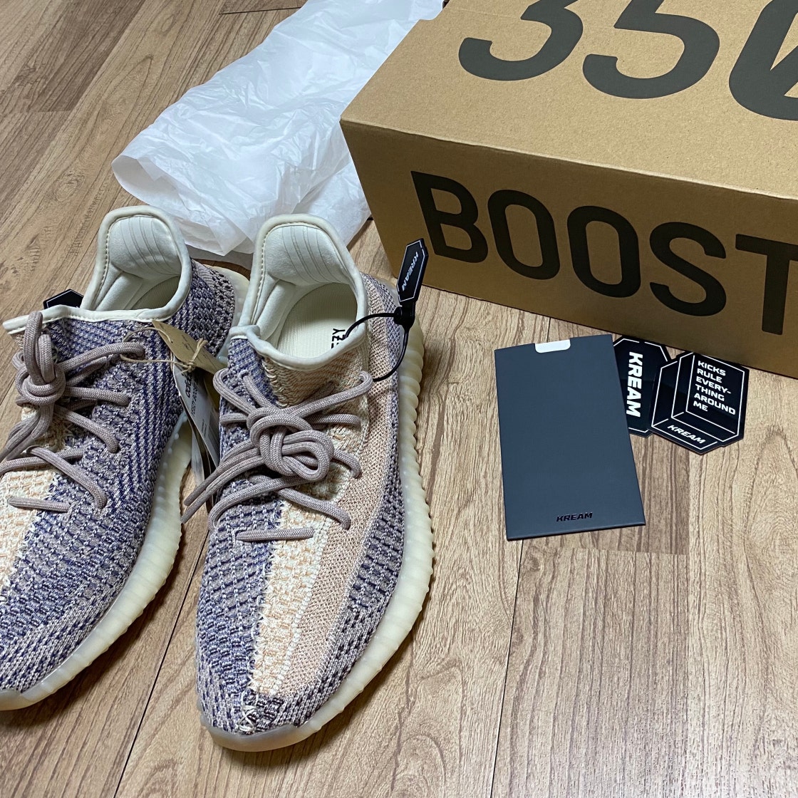 아디다스 이지부스트 350 V2 에쉬 펄 GY7658 photo review