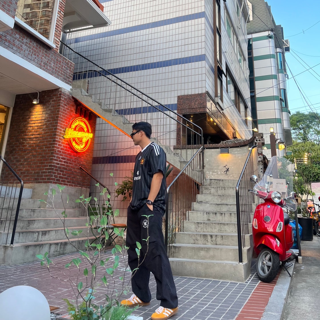 아디다스 가젤 인도어 오렌지필 옐로우 HQ8716 photo review
