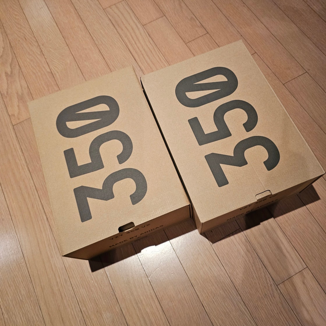 아디다스 이지 부스트 350V2 다크솔트 ID4811 photo review