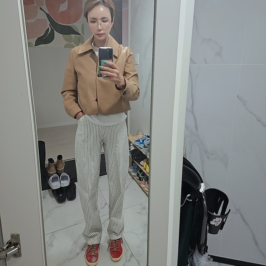 아디다스 x 웨일스 보너 포니 토널 삼바 IE0580 photo review