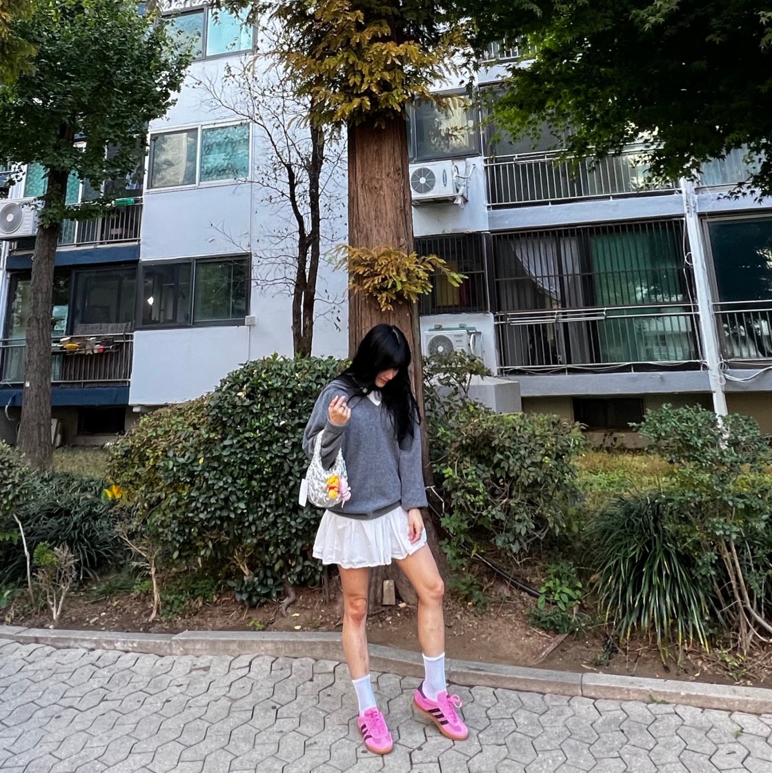아디다스 우먼스 가젤 인도어 블리스 핑크 IE7002 photo review