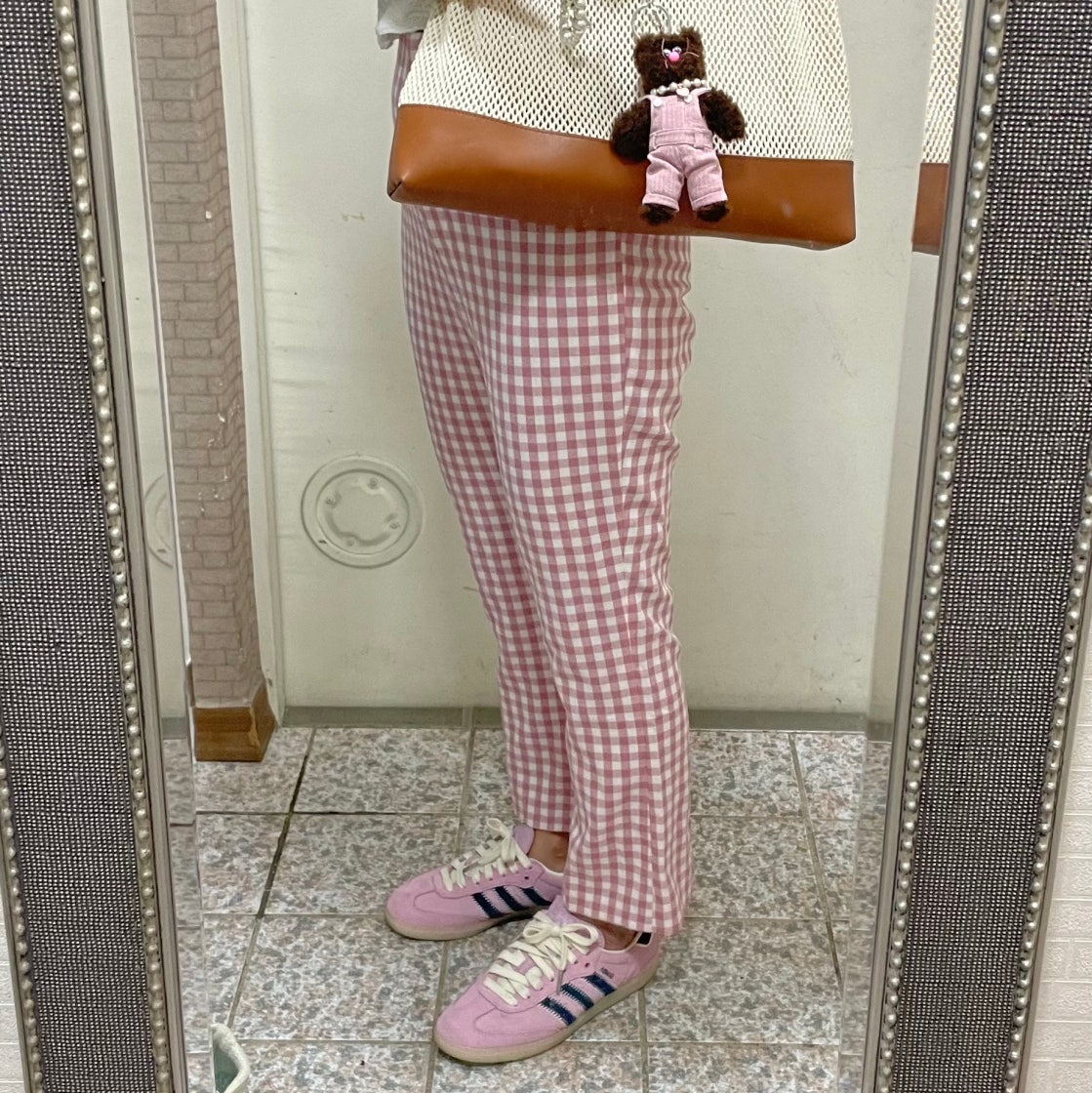 아디다스 X 노타이틀 오리지널스 핑크 IG4198 photo review