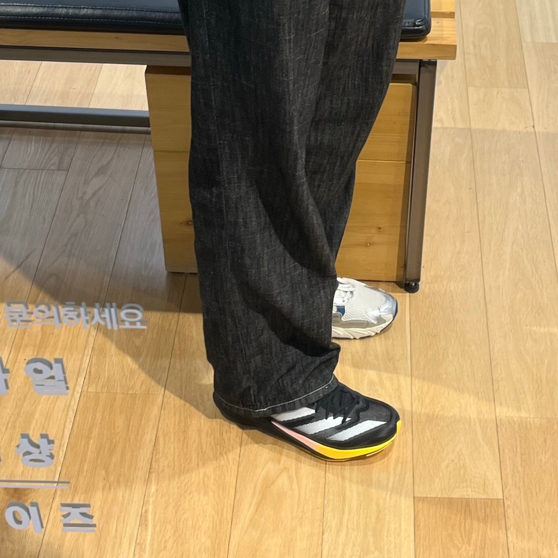 아디다스 아디제로 아디오스 프로 3 코어 블랙 제로 메탈릭 IG6439 photo review