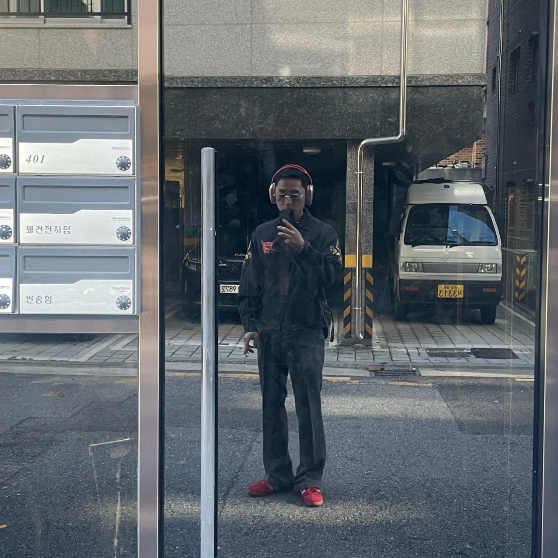 아디다스 삼바 OG 탈 베러 스칼렛 오프 화이트 IG8905 photo review