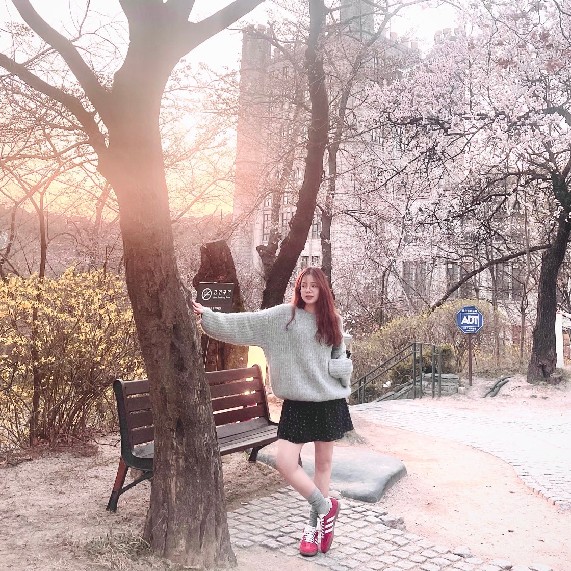 아디다스 삼바 OG 탈 베러 스칼렛 오프 화이트 IG8905 photo review