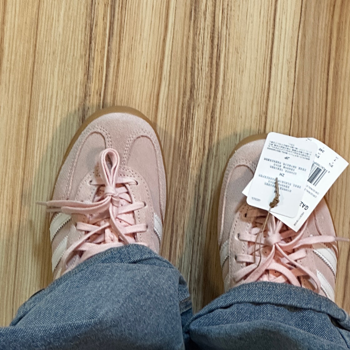 아디다스 가젤 인도어 샌디 핑크 스니커즈 IH5484 photo review