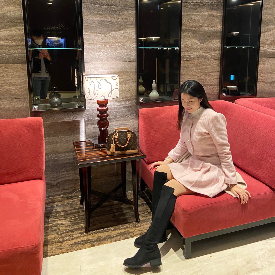 루이비통 모노그램 알마BB 미니백 크로스백 M53152 photo review