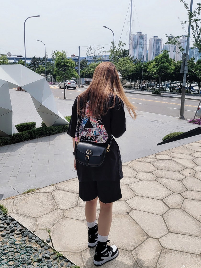 디올 바비 미디움 백 블랙 photo review