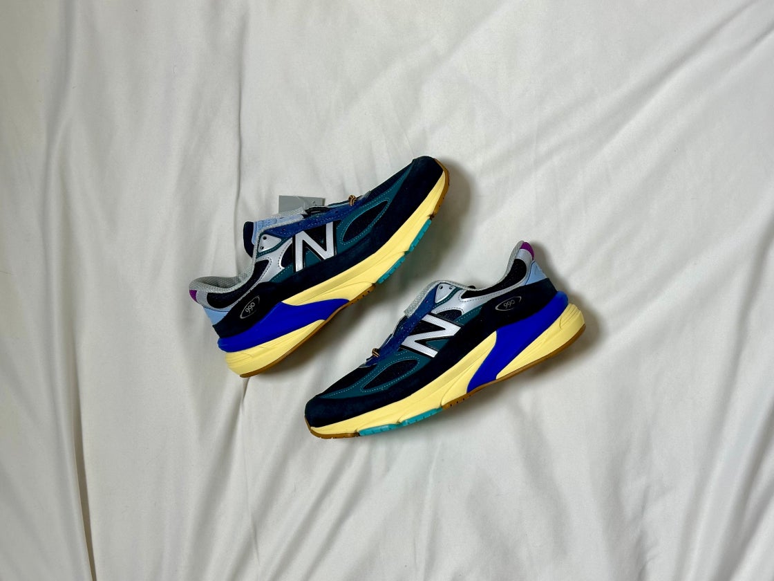 뉴발란스 x 액션 브론슨 990v6 메이드 인 USA 라피스 라줄리 M990AC6 photo review