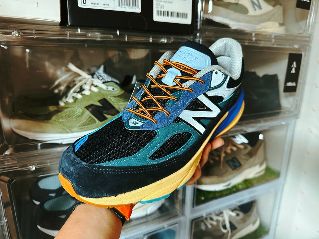 뉴발란스 x 액션 브론슨 990v6 메이드 인 USA 라피스 라줄리 M990AC6 photo review