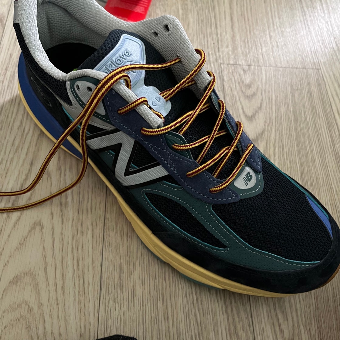 뉴발란스 x 액션 브론슨 990v6 메이드 인 USA 라피스 라줄리 M990AC6 photo review