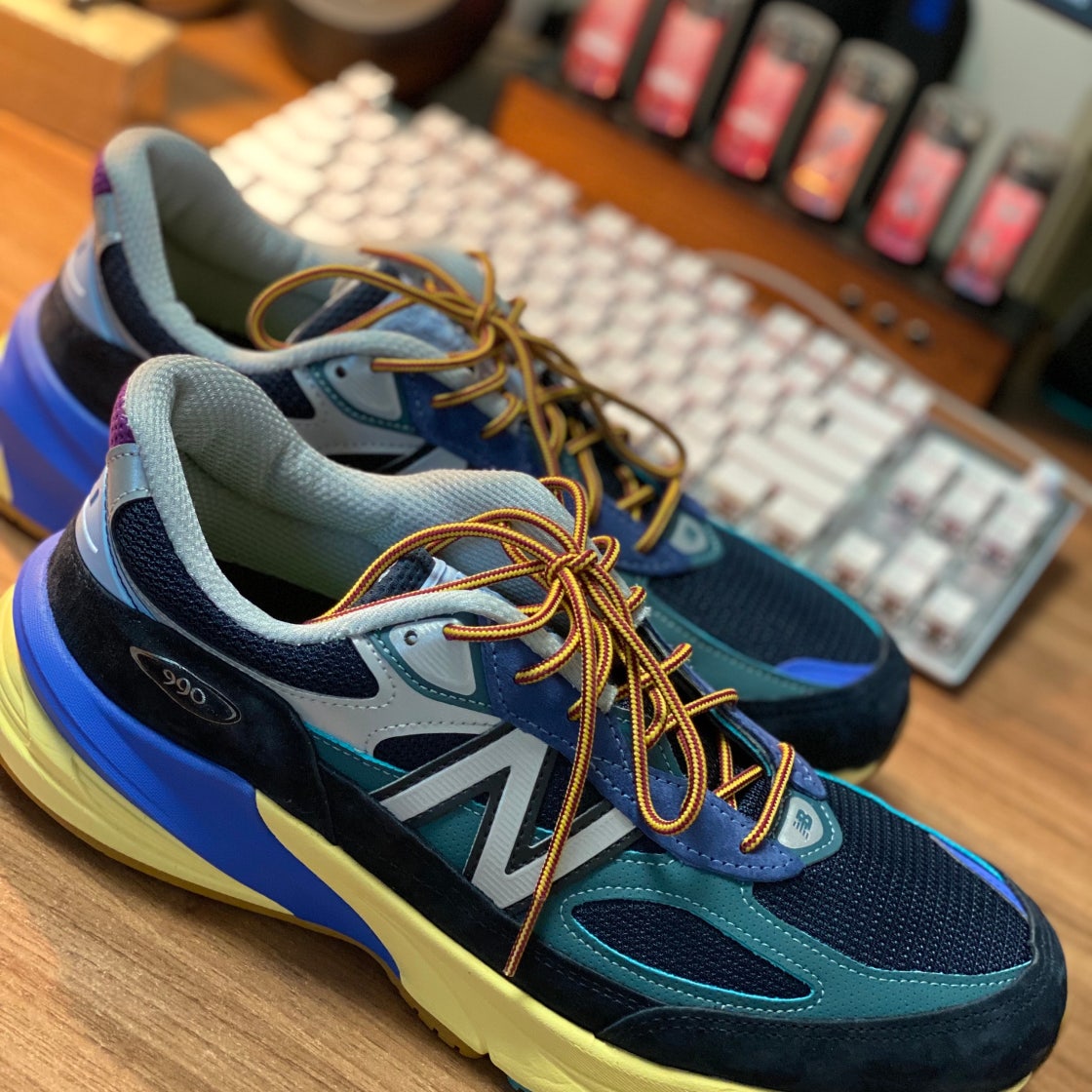 뉴발란스 x 액션 브론슨 990v6 메이드 인 USA 라피스 라줄리 M990AC6 photo review