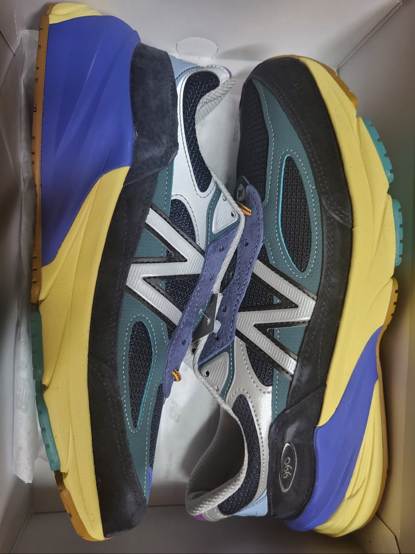 뉴발란스 x 액션 브론슨 990v6 메이드 인 USA 라피스 라줄리 M990AC6 photo review