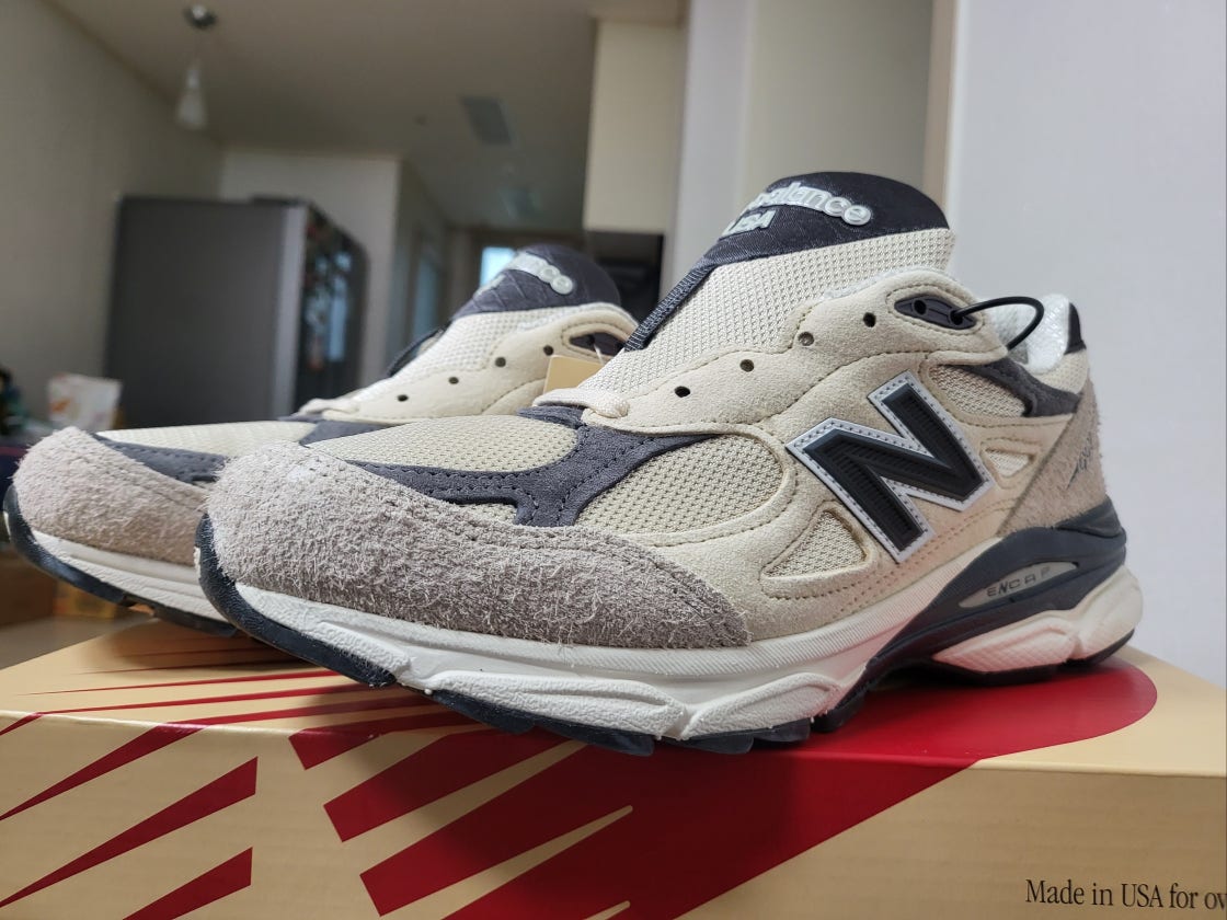 뉴발란스 리셀뉴발란스 990V3 M990AD3 photo review
