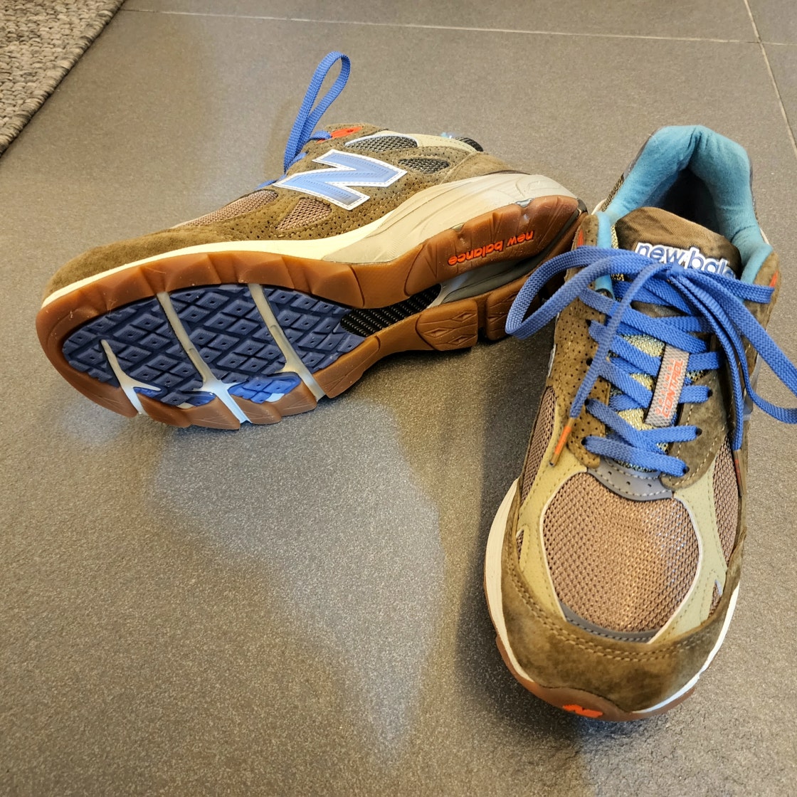 뉴발란스 x 보데가 990v3 애니버서리 M990BD3 photo review
