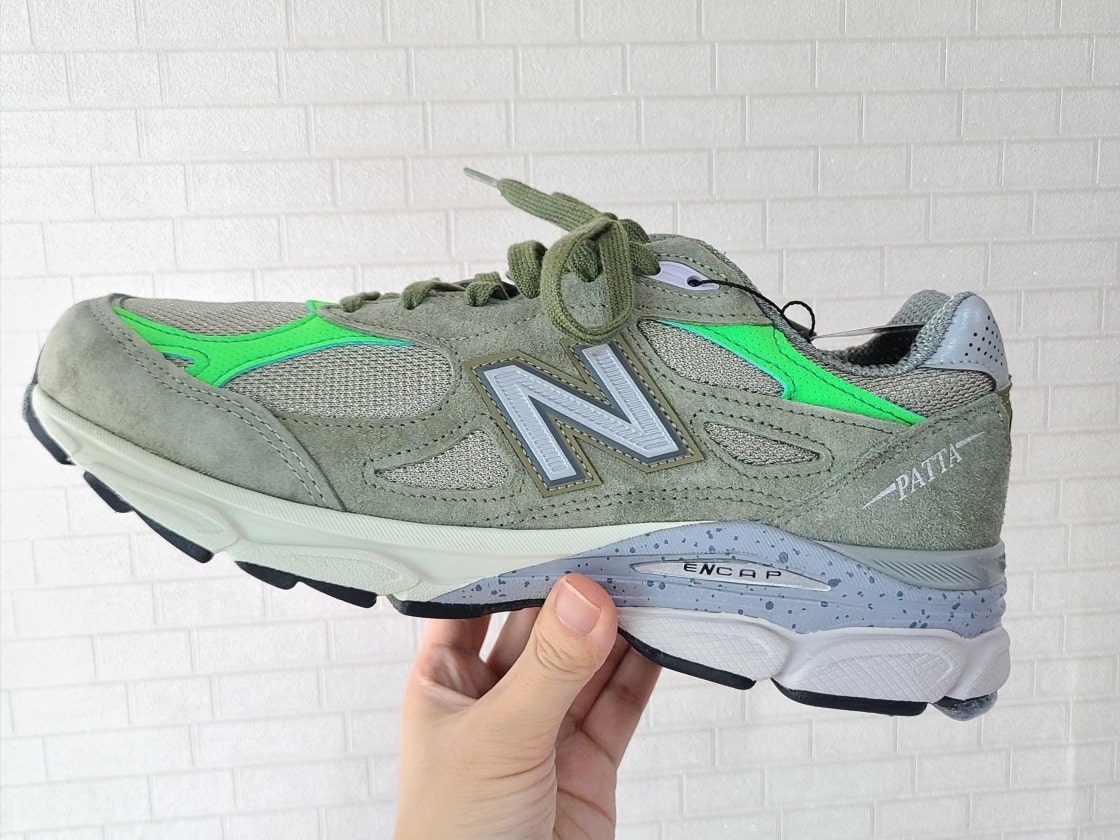 뉴발란스 x DTLR 990v3 그레이 스케일 M990DL3 photo review