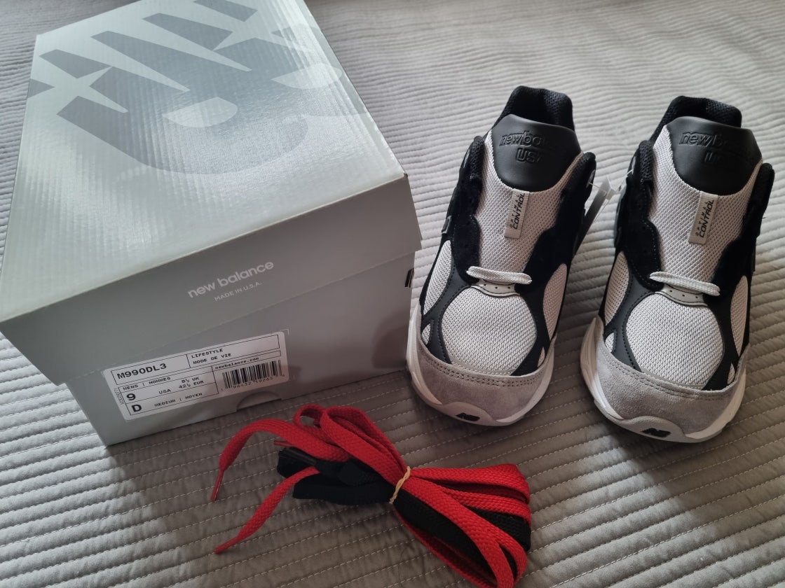 뉴발란스 x DTLR 990v3 그레이 스케일 M990DL3 photo review