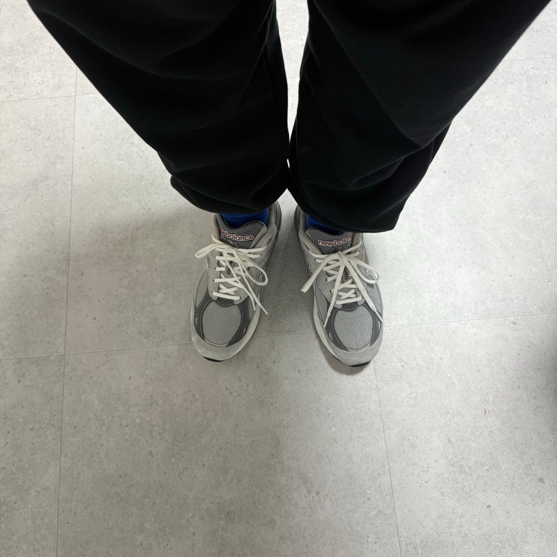 뉴발란스 990 V3 그레이 블랙 M990GY3 photo review
