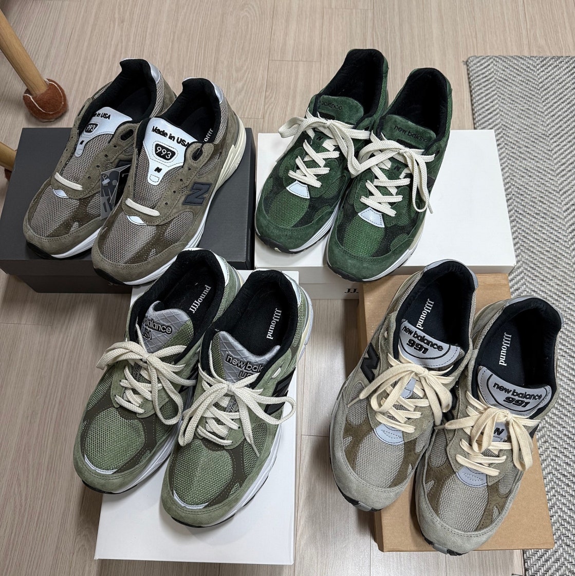 뉴발란스 990v4 메이드 인 USA 마카다미아 넛 photo review