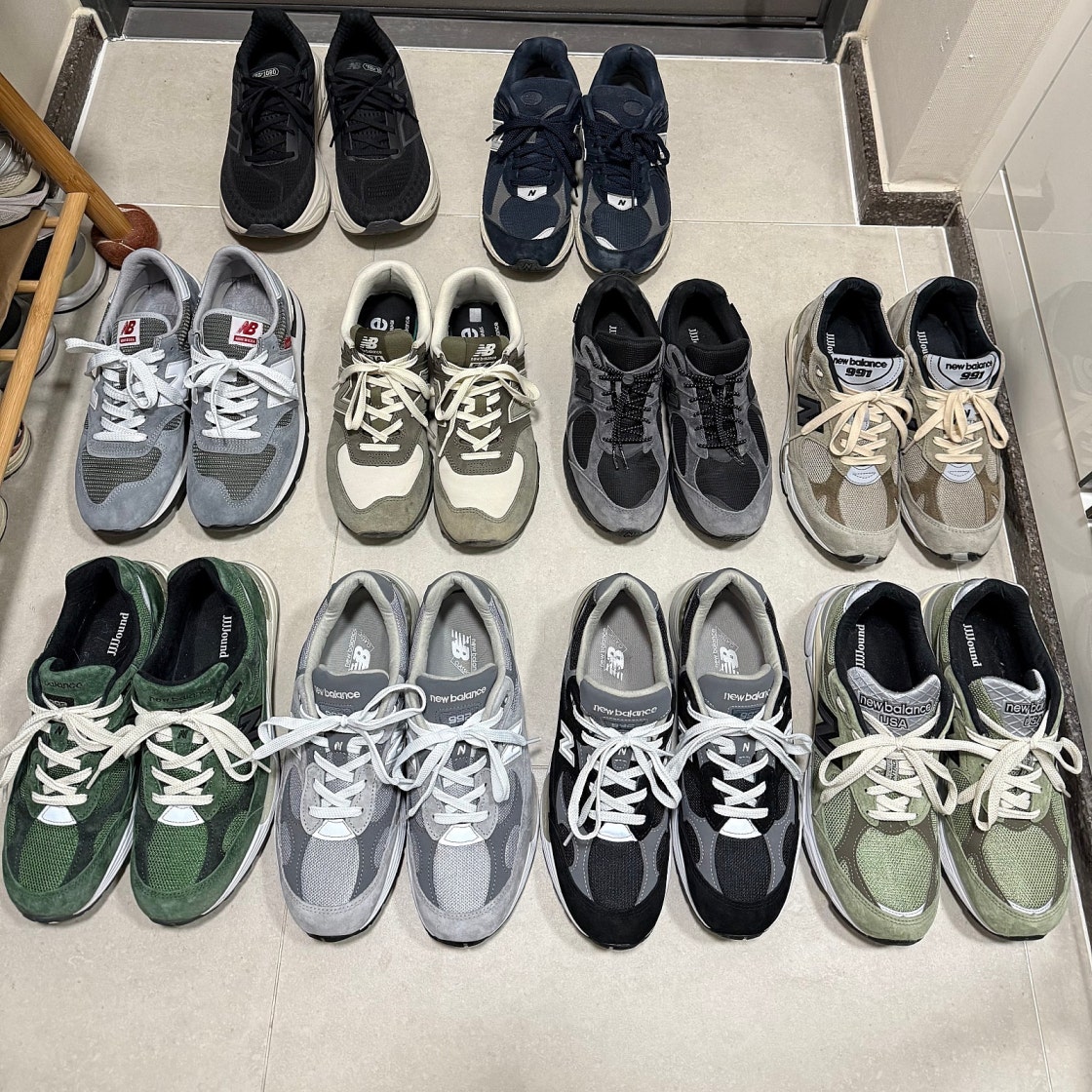 뉴발란스 990v4 메이드 인 USA 마카다미아 넛 photo review