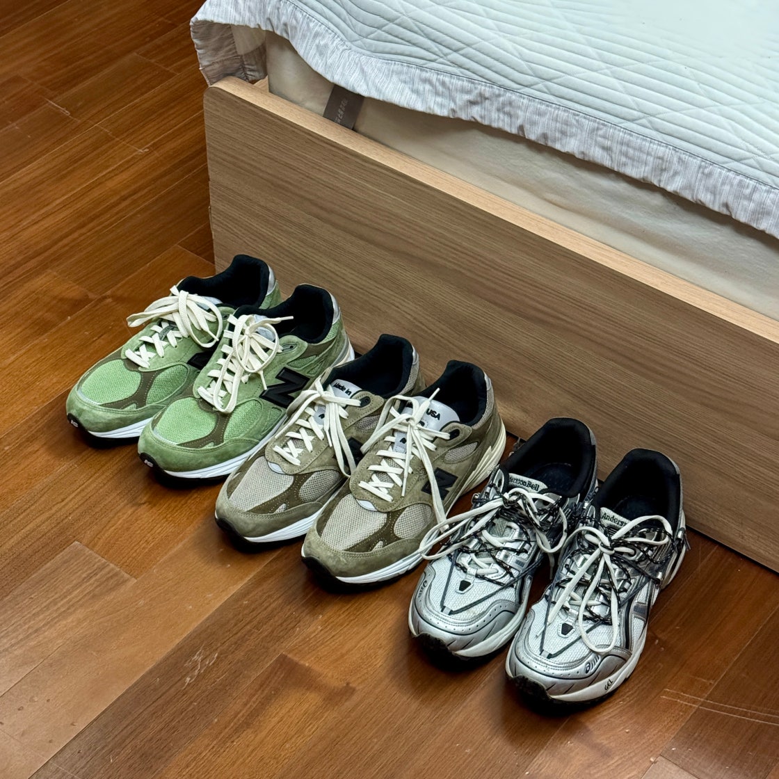 뉴발란스 990v4 메이드 인 USA 마카다미아 넛 photo review
