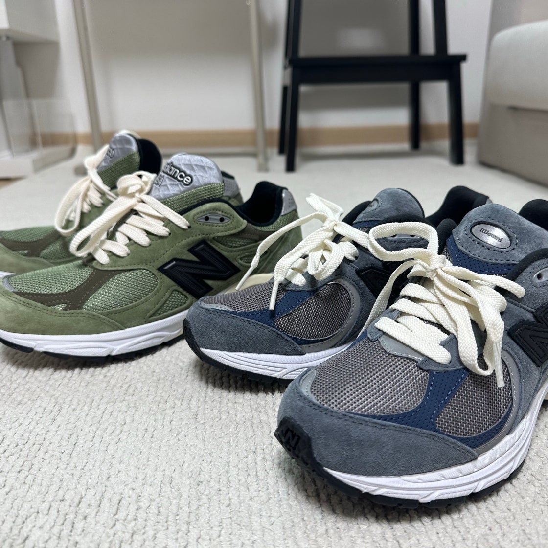 뉴발란스 x JJJ자운드 990v3 올리브 M990JD3 photo review