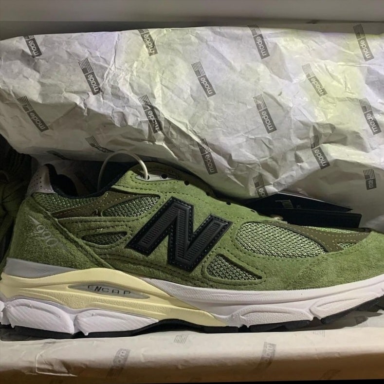 뉴발란스 x JJJ자운드 990v3 올리브 M990JD3 photo review