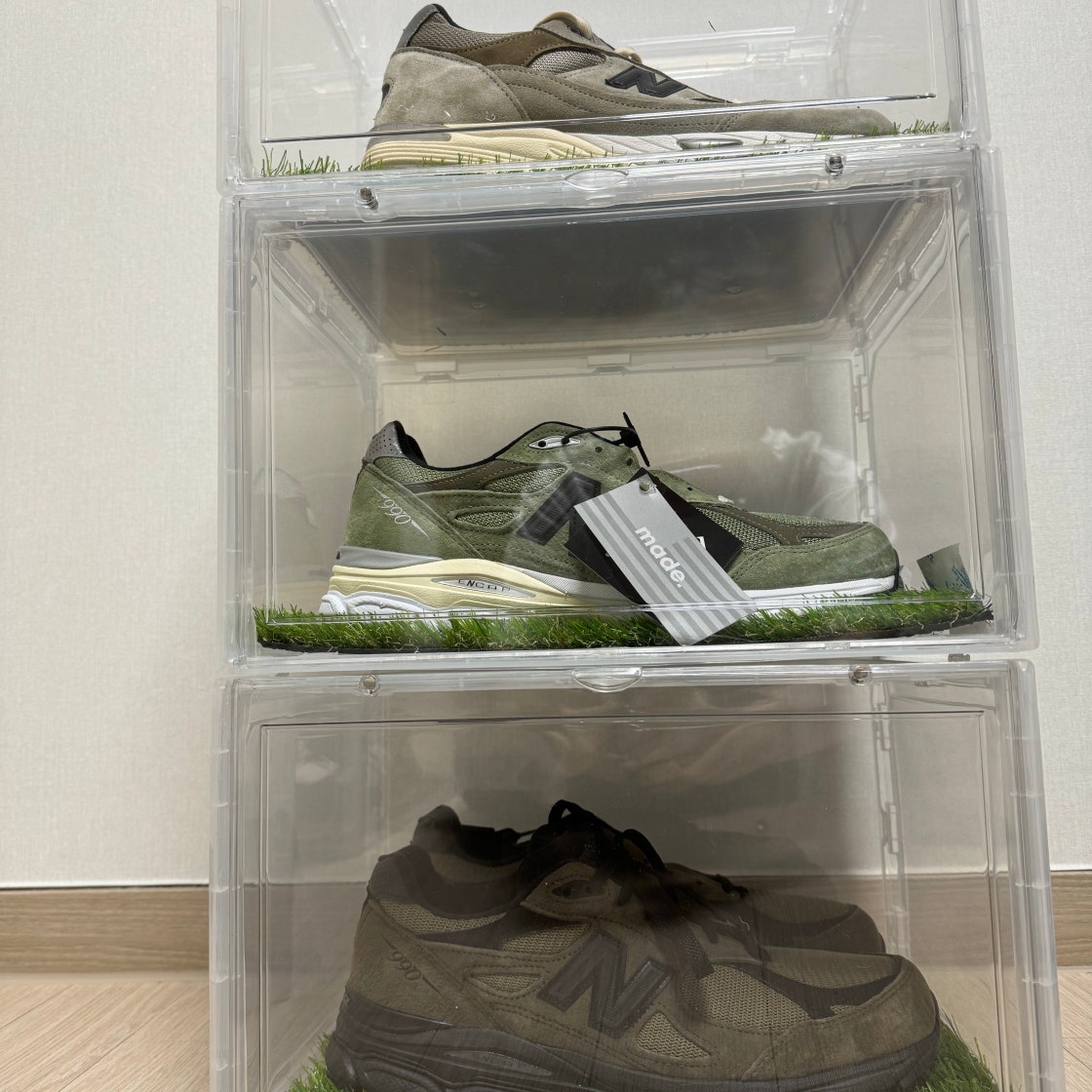 뉴발란스 x JJJ자운드 990v3 올리브 M990JD3 photo review
