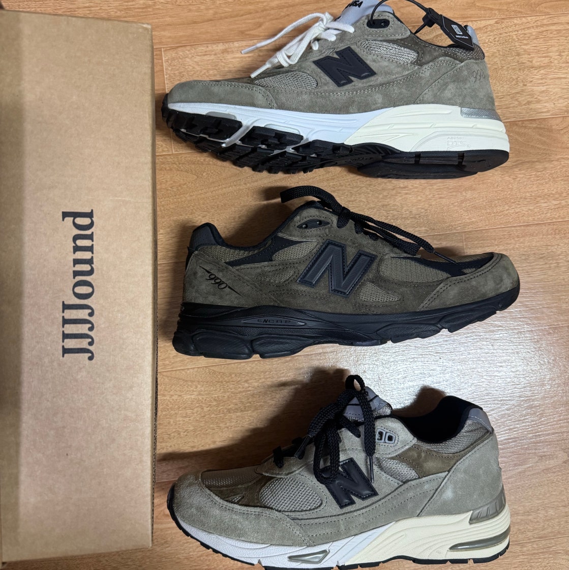 JJJ자운드 x 뉴발란스 990v3 브라운 메이드 인 USA M990JJ3 photo review